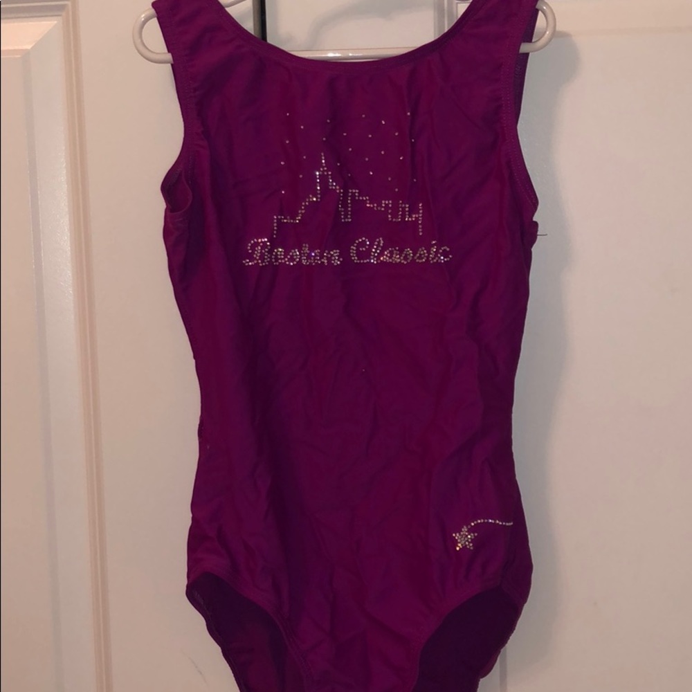 Gymnastics leotard